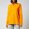Ganni Women's Light Cotton Jersey Long Sleeved Top - Bright Marigold - Image 1