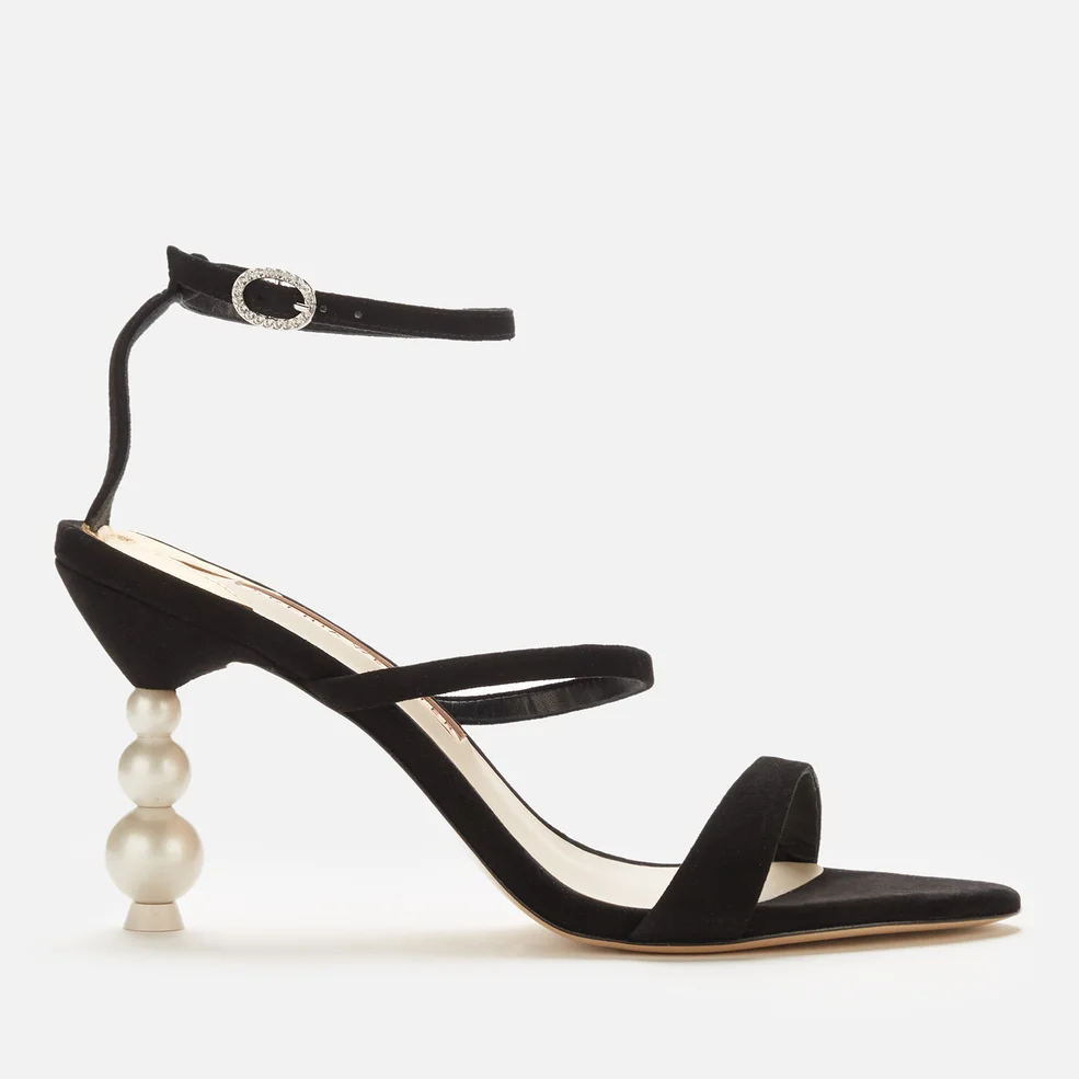 Sophia Webster Women's Rosalind Pearl Mid Heeled Sandals - Black/Pearl Image 1