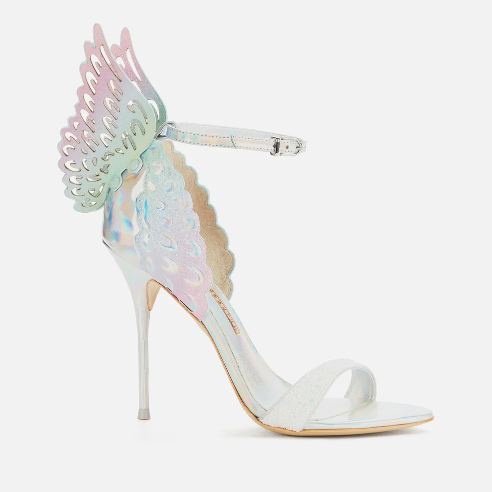 Sophia Webster Women's Evangeline Heeled Sandals - Holographic/Multi Glitter Image 1
