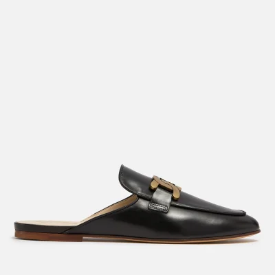 Tod's Slide Leather Loafers