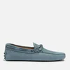 Tod's Men's Gommini Suede Driving Shoes - Blue - Image 1