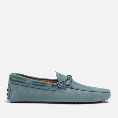 Tod's Men's Gommini Suede Driving Shoes - Blue