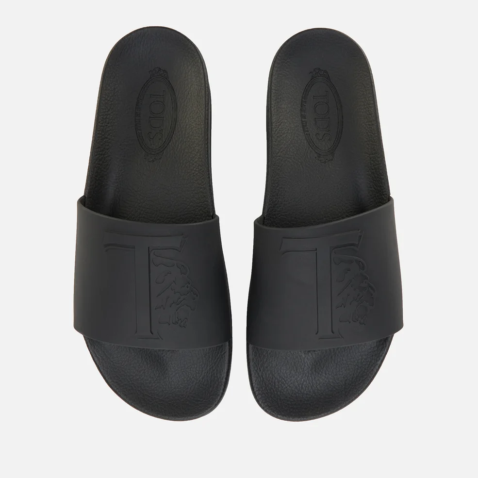 Tod's Men's Gomma Slide Sandals - Black Image 1