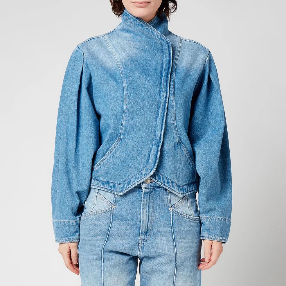 Isabel Marant Women's Pauline Denim Jacket - Blue Image 1