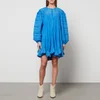 Isabel Marant Women's Gyliane Mini Dress - Blue - Image 1