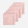 ïn home Linen Napkin - Pink - Set of 4 - Image 1