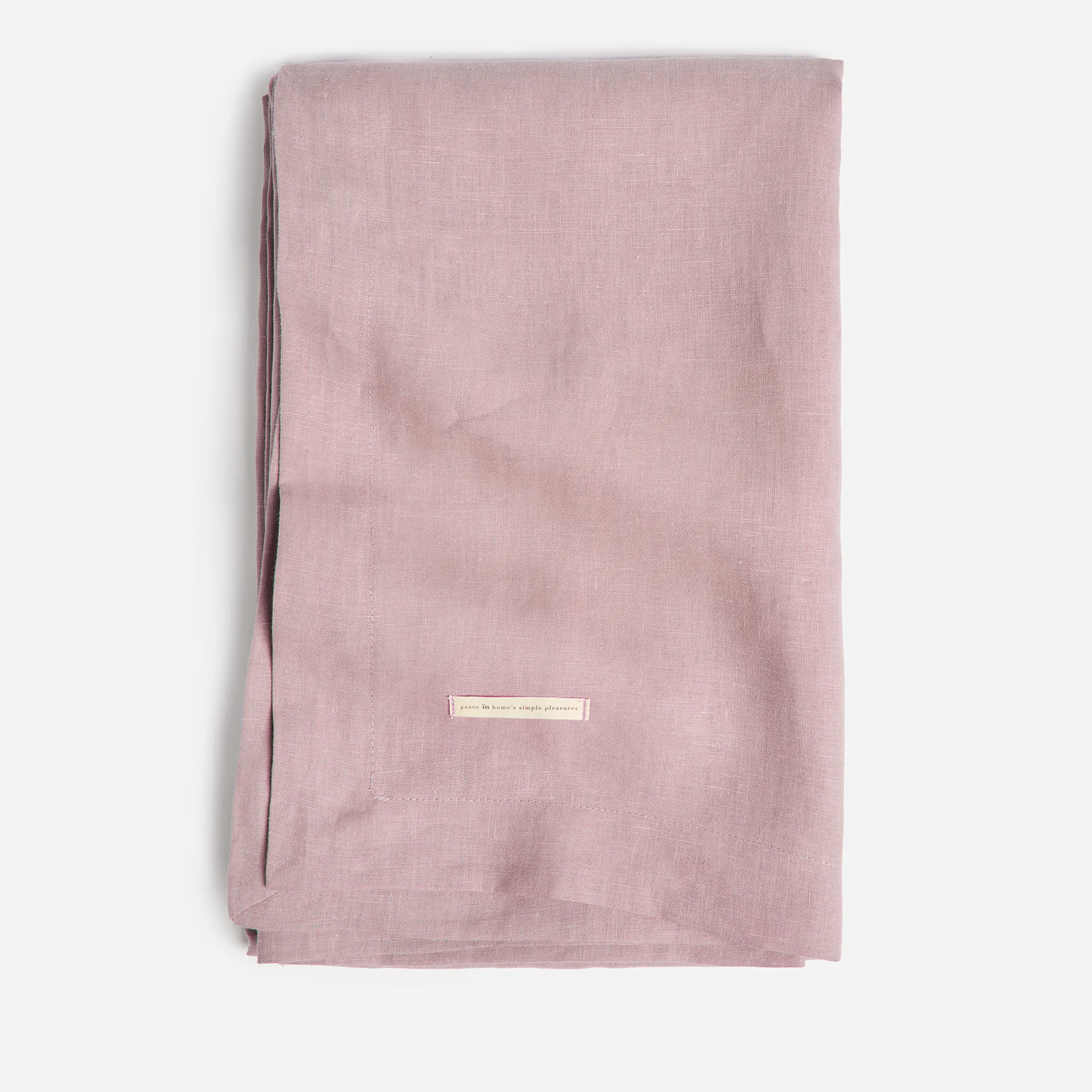 ïn home Linen Table Cloth - Pink - 160x200cm Image 1