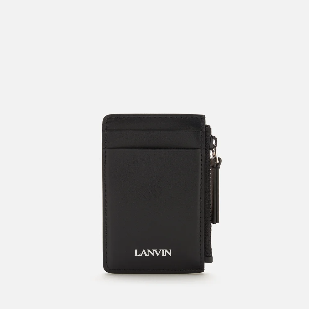 Lanvin Men's Curb Card Holder - Black Image 1