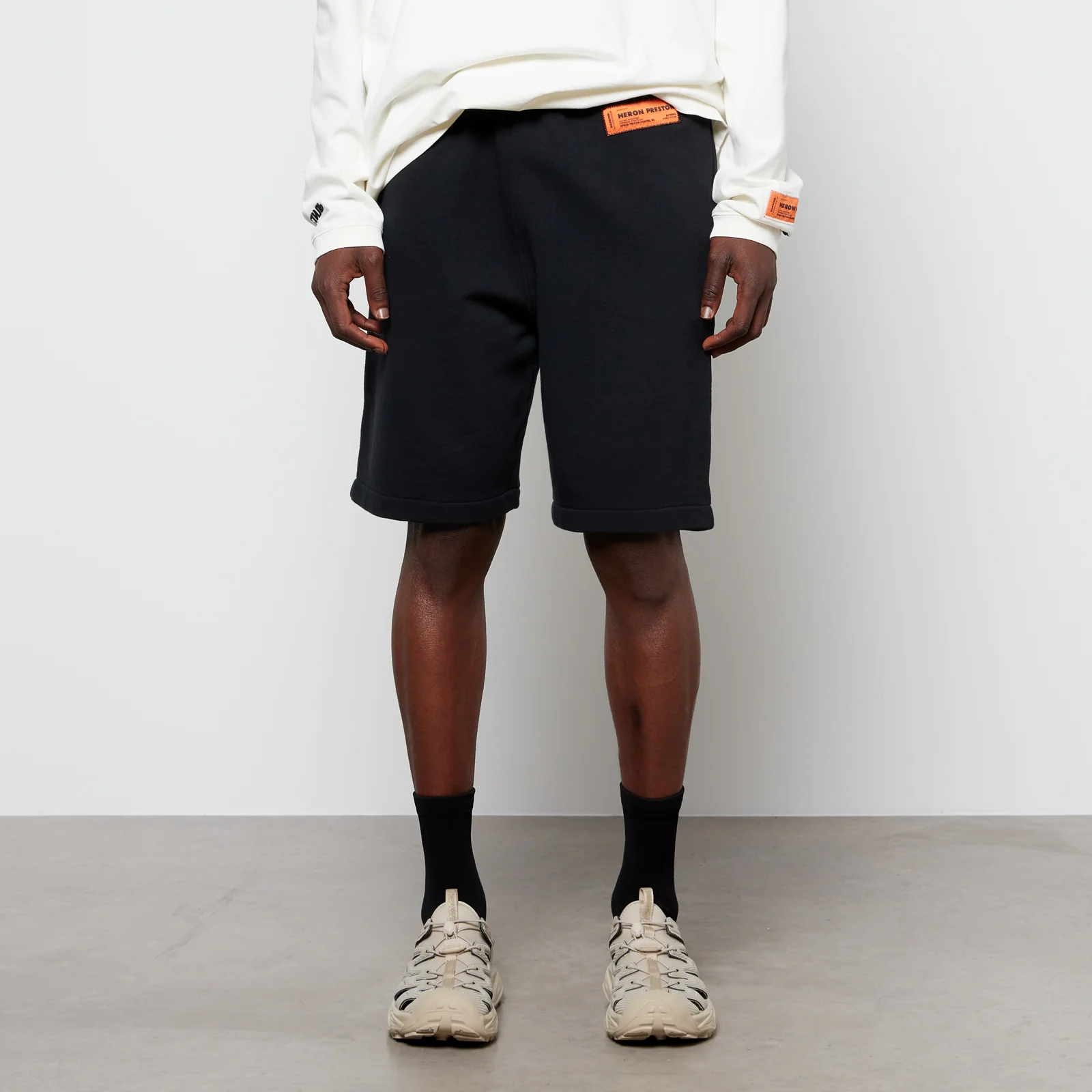 Heron Preston Men's Sweat Shorts - Black Image 1