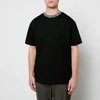 AMBUSH Men's Monogram Rib Collar T-Shirt - Black - Image 1