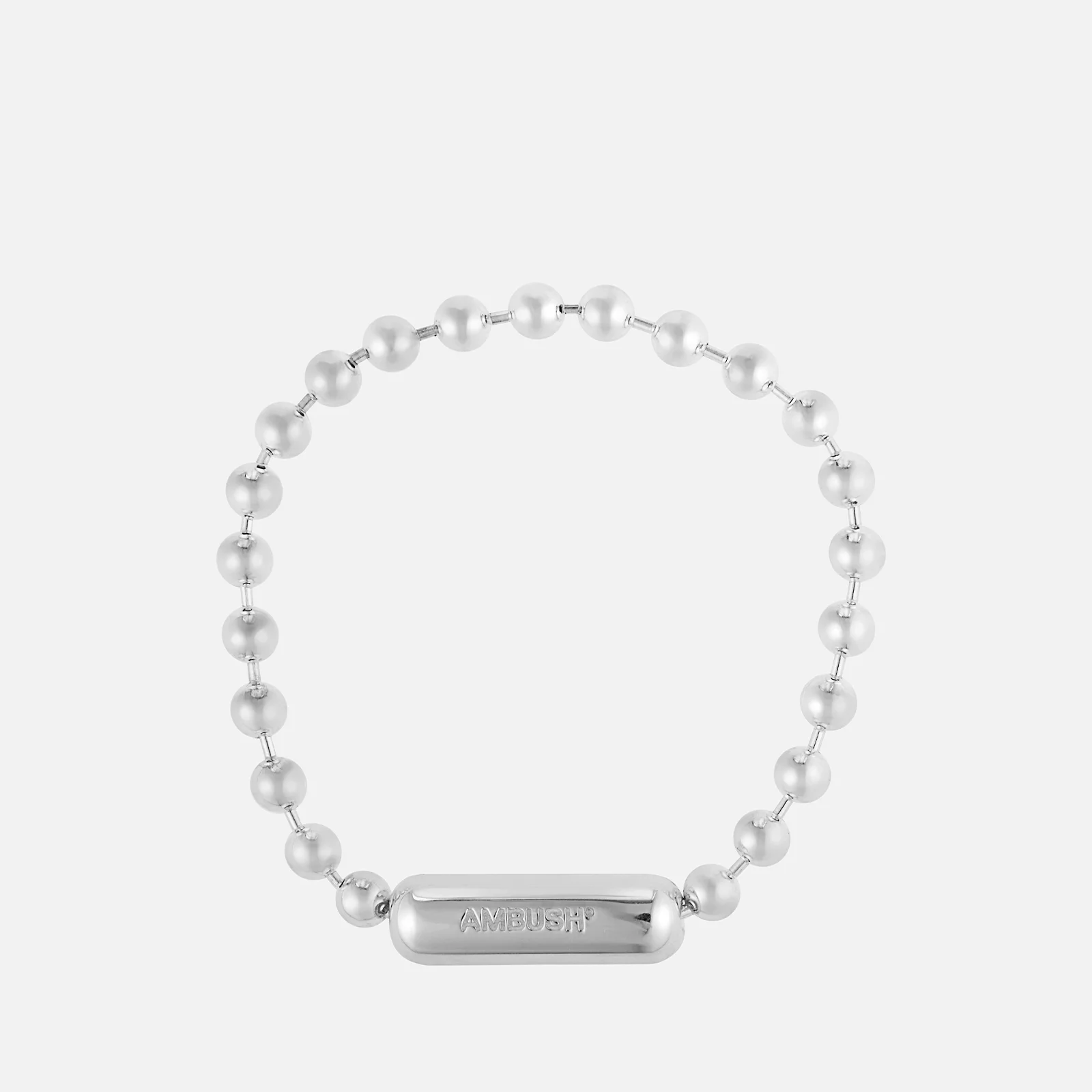 AMBUSH Men's Ball Chain Bracelet - Silver Image 1