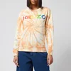 KENZO Women's Kenzo Logo Classic Sweatshirt - Peach - Image 1