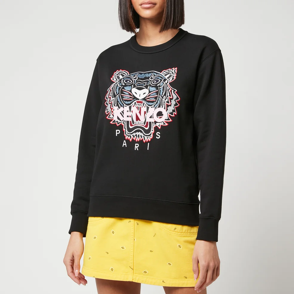 KENZO Women's Tiger Classic Sweatshirt - Black Image 1