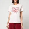 KENZO Women's Tiger Loose T-Shirt - Faded Pink - Image 1