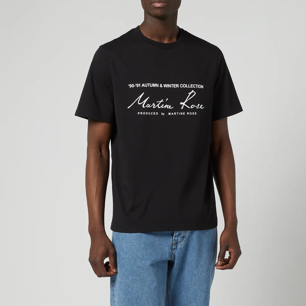Martine Rose Men's Classic T-Shirt - Black Image 1