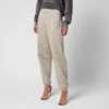 Alexander Wang Women's Structured Terry Classic Sweatpants with Puff Paint - Clay - Image 1