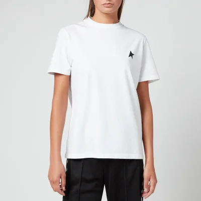 Golden Goose Women's Start X'S Regular T-Shirt - Optic White/Black