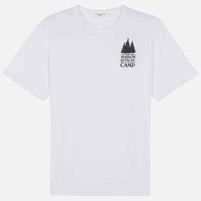 Maison Kitsuné Men's Mini Camp T-Shirt - White