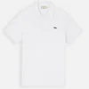 Maison Kitsuné Navy Fox Patch Polo Shirt - White - Image 1
