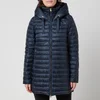 Parajumpers Women's Hollywood Tessa Hooded Coat - Ink Blue - Image 1