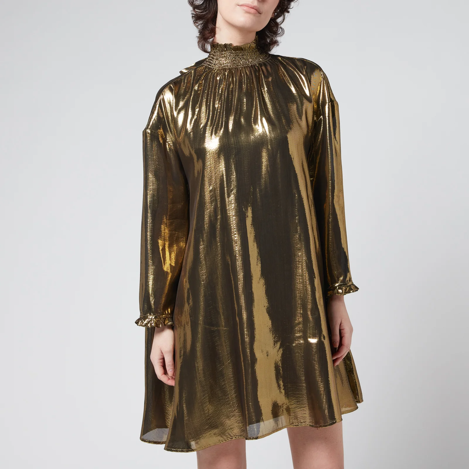 Rhode Women's Priya Dress - Gold Image 1