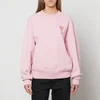 AMI Women's Tonal De Coeur Sweatshirt - Pale Pink - Image 1