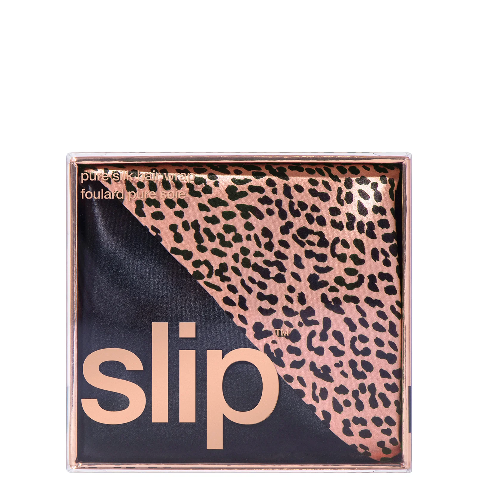 Slip Silk Hair Wrap - Wild Leopard Image 1