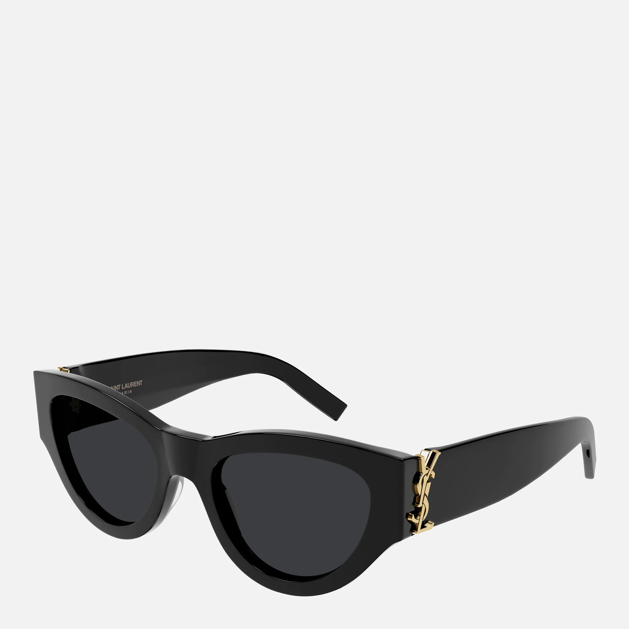 Saint Laurent Women's Cat Eye Sunglasses - Black Image 1