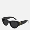 Saint Laurent Women's Cat Eye Sunglasses - Black - Image 1