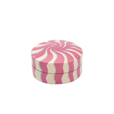 anna + nina Twirl Pink Jewellery Box