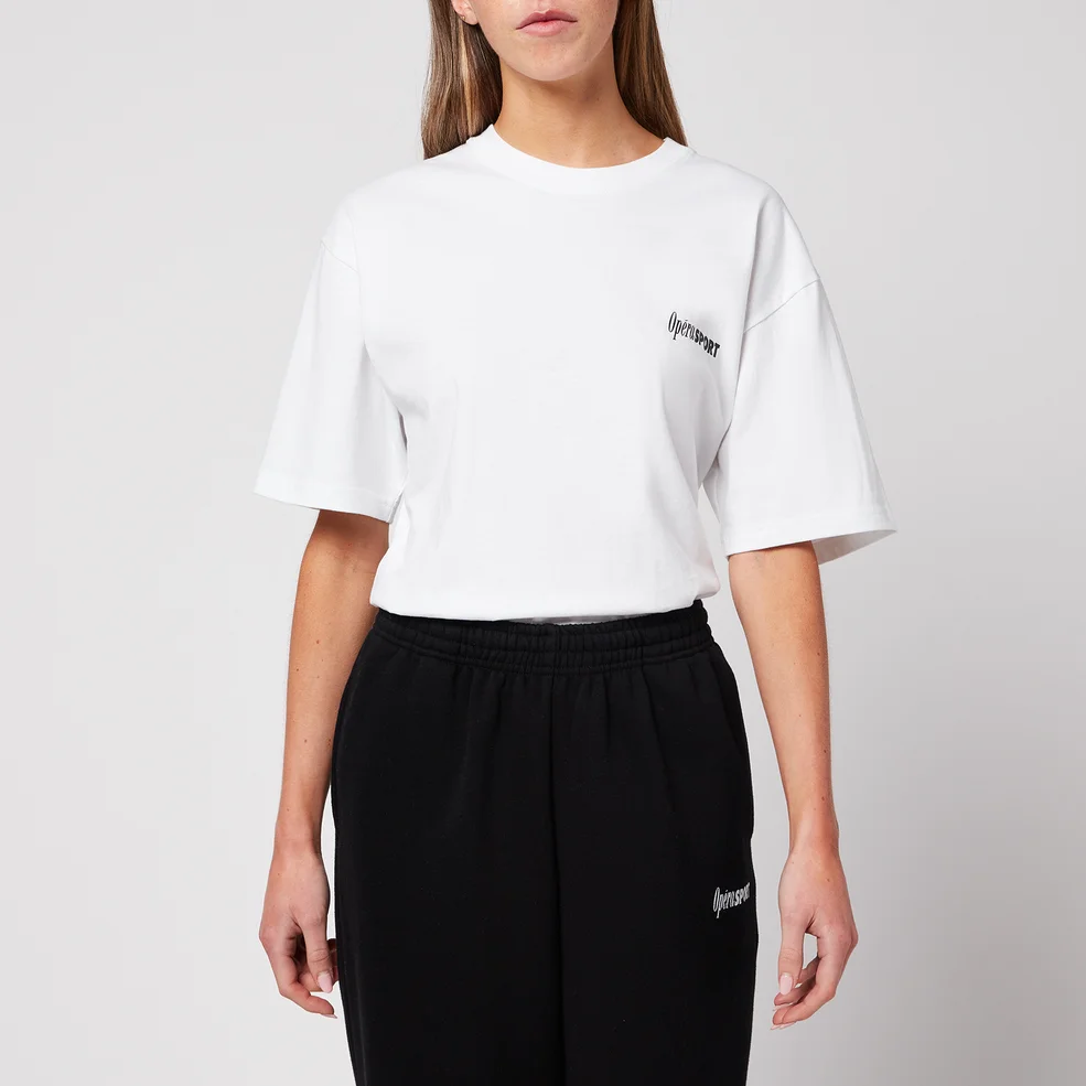 OpéraSPORT Women's Claude Unisex T-Shirt - White Image 1