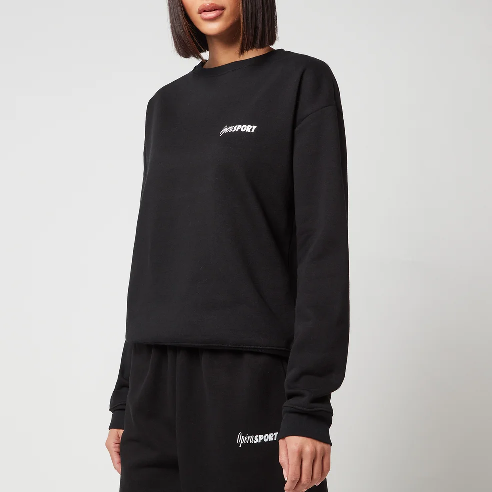 OpéraSPORT Women's Rolando Unisex Sweatshirt - Black Image 1