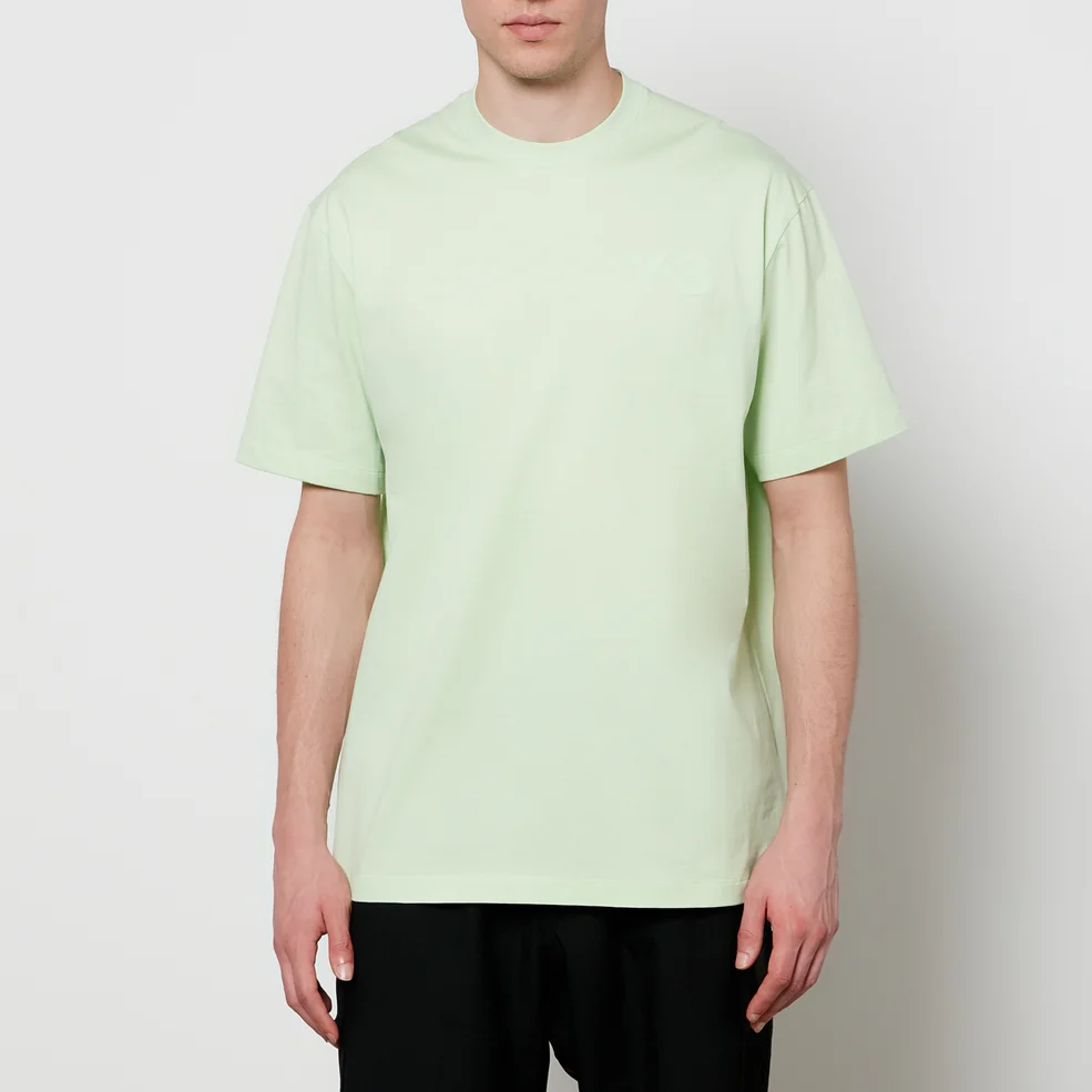 Y-3 Men's Classic Chest Logo T-Shirt - Glow Green Image 1