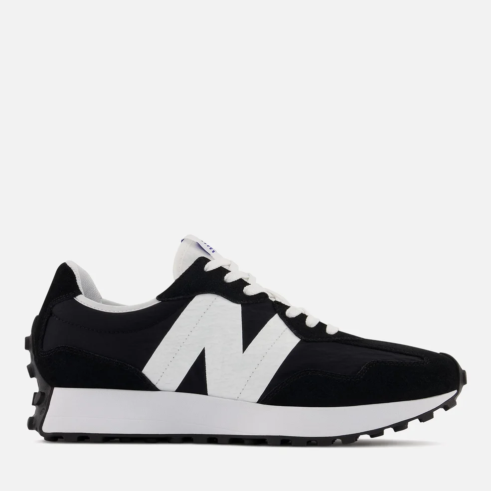 New Balance Men's 327 Suede Pack Trainers - Black Image 1