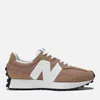 New Balance Men's 327 Suede Pack Trainers - Mushroom - Image 1