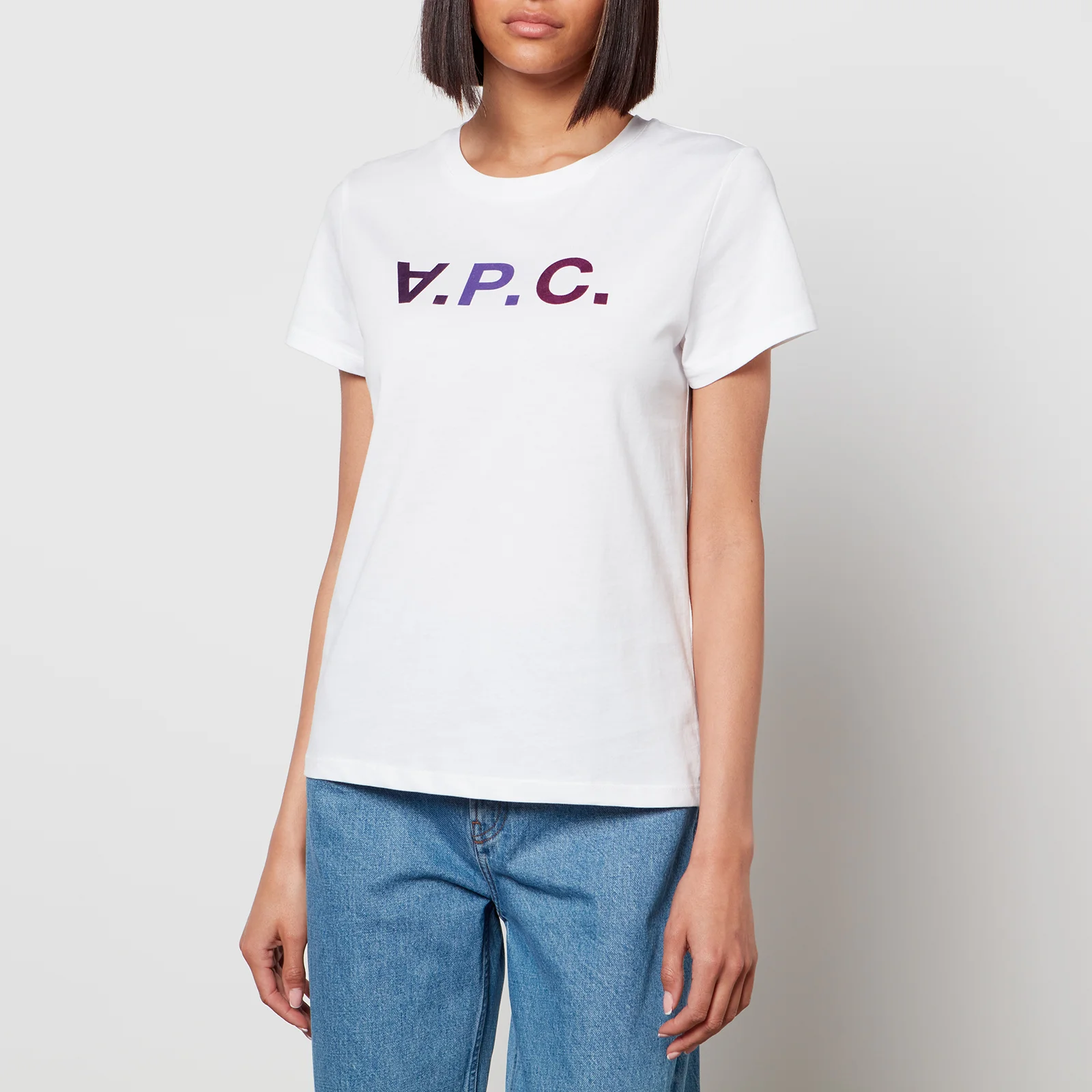 A.P.C. Women's Vpc T-Shirt - Violet Image 1