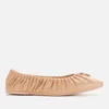 Coach Women's Eleanor Leather Ballet Flats - New Nude Pink - Image 1