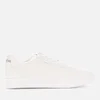 Coach Men's Lowline Leather Low Top Trainers - Optic White - Image 1