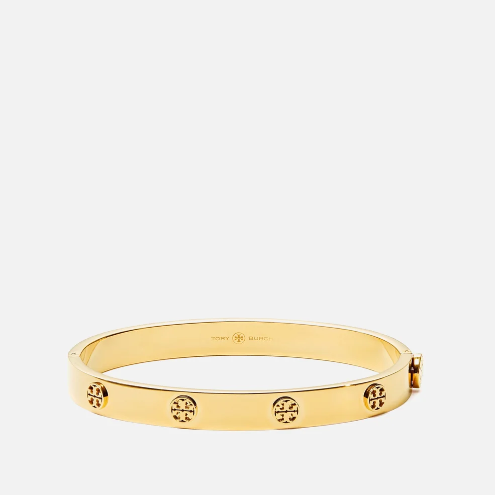 Tory Burch Miller Gold-Tone Stainless Steel Bracelet Image 1