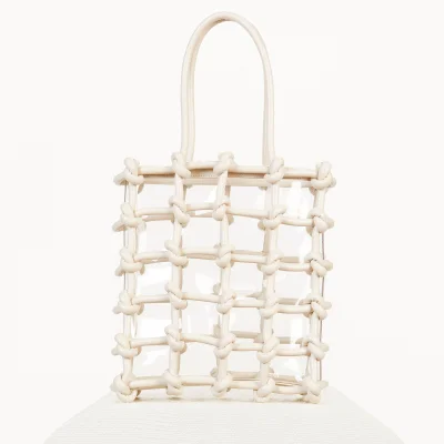 Cult Gaia Women's Enzo North-South Tote - Off White