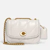 Coach Women's Quilted Pillow Madison Shoulder Bag - Chalk - Image 1