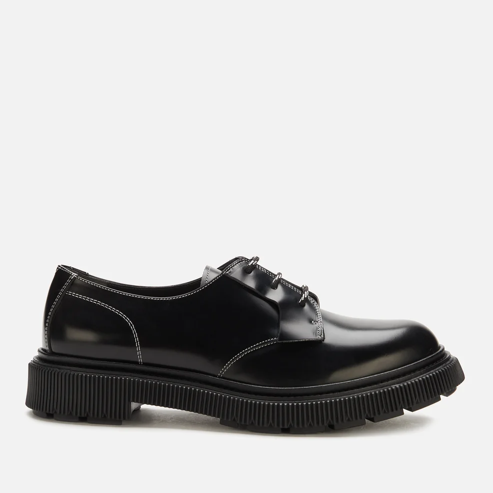 Adieu Men's X Mfpen Type 168 Leather Derby Shoes - Black Image 1
