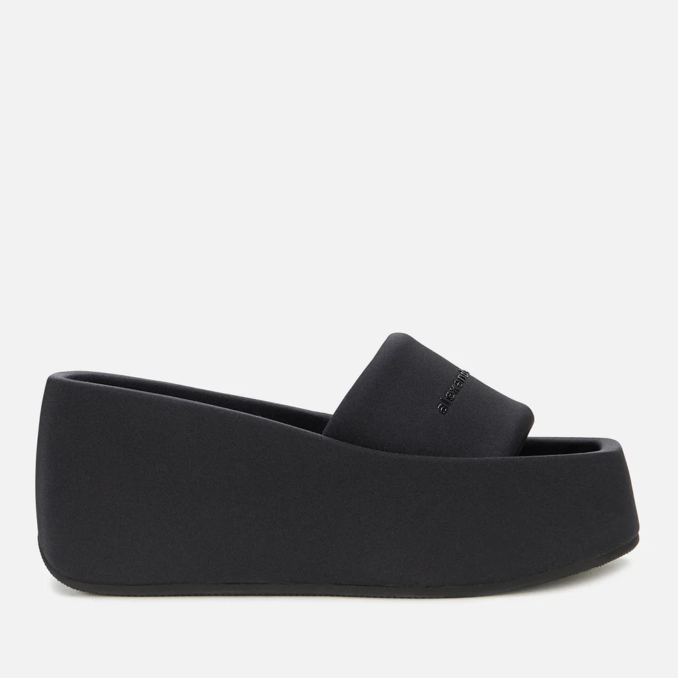 Alexander Wang Women's Taji Platform Slide Sandals - Black Image 1