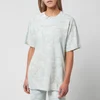 La Detresse Women's Psychedelic Opal Oversized T-Shirt - Multi - Image 1