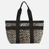 Ganni Women's Canvas Tote Bag - Leopard - Image 1