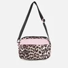 Ganni Women's Recycled Tech Bag - Leopard w Pink - Image 1