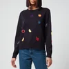 PS Paul Smith Women's Knitted Pullover Crewneck - Blue - Image 1