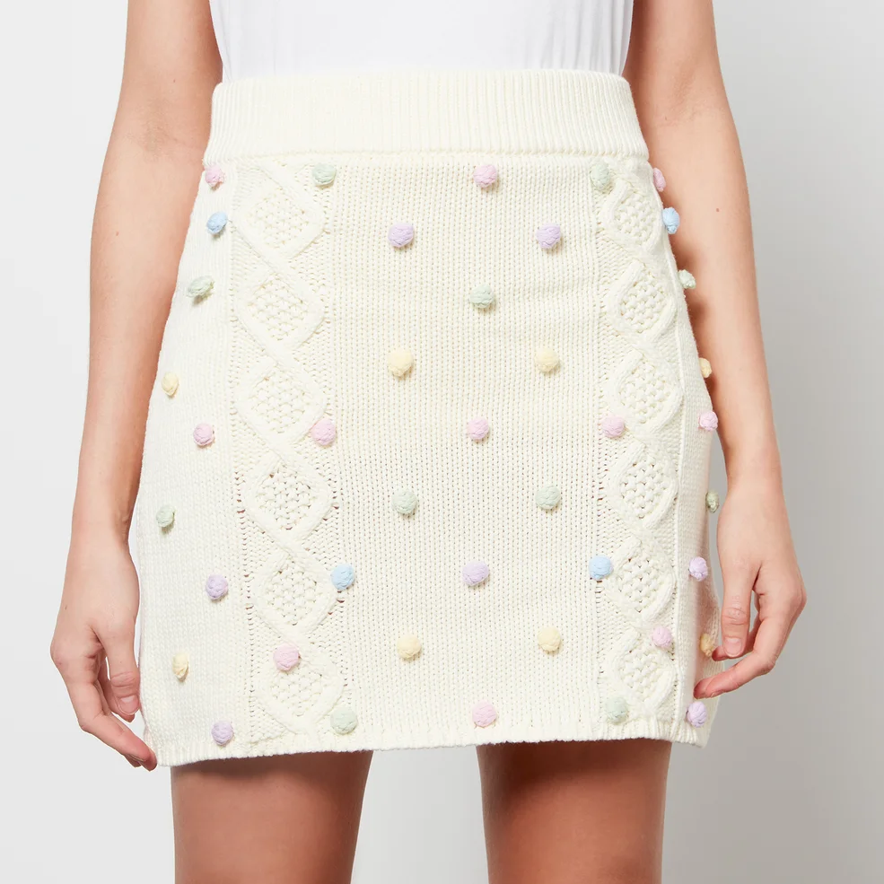 Olivia Rubin Women's Noreen Skirt - Cream Image 1