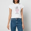 Bella Freud Women's Tiny Mythical Bunny T-Shirt - White - Image 1
