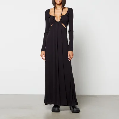 Proenza Schouler Women's Matte Jersey Long Sleeve Dress - Black